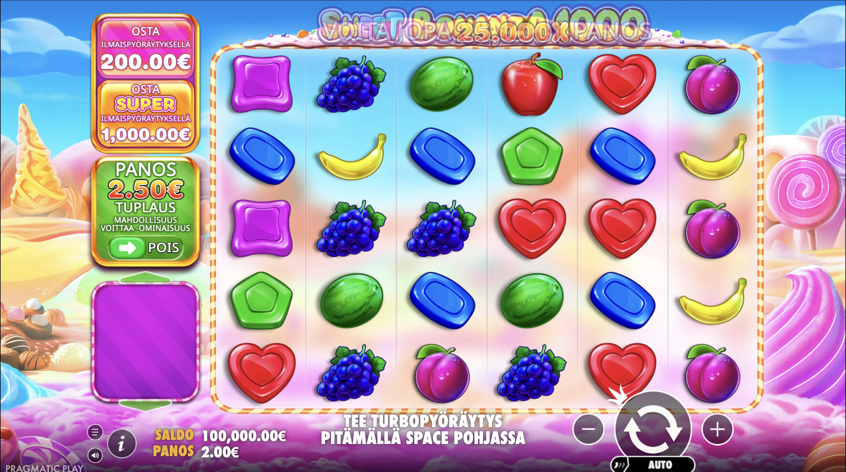 Come funziona Sweet Bonanza: il gameplay